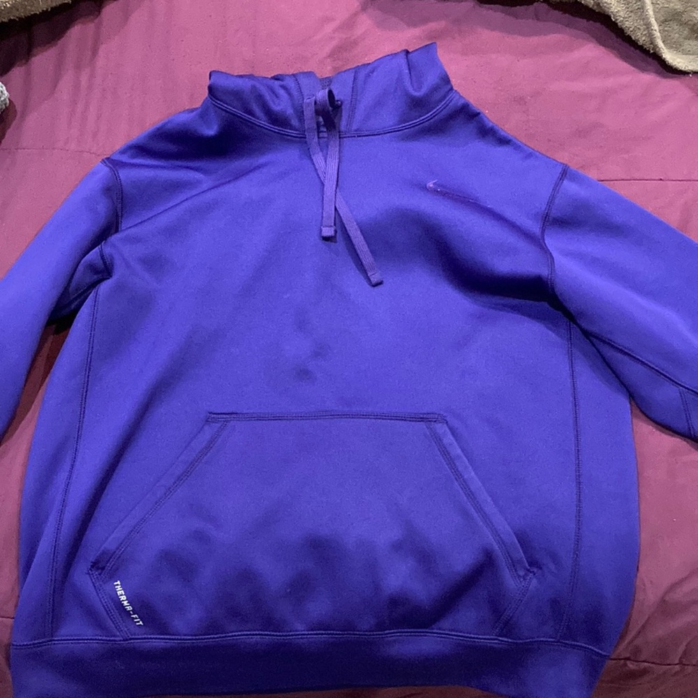Purple Nike hoodie